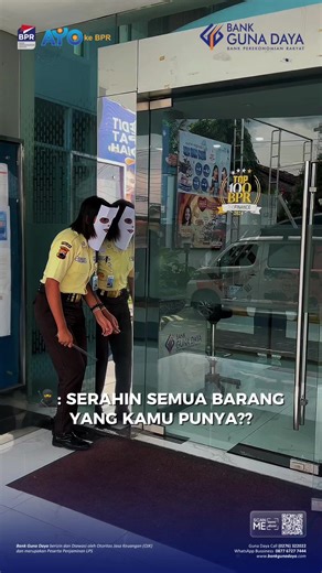 Barang berharga yang aku punya? Bukan tas branded, bukan gadget paling update dan bukan juga flexing nongkrong tiap weekend😌 Tapi Tabungan di Bank Guna Daya ✨ Karena sadar nggak sih…peduli finansial di masa depan itu penting banget, bukan cuma buat gaya hari ini tapi buat hidup yang lebih tenang nanti. Nabung itu bukan soal sisa uang, tapi soal prioritas. Sedikit demi sedikit, lama-lama jadi bukit, dan bukitnya bisa jadi masa depan yang aman 💙 Di Bank Guna Daya, nabung tuh rasanya beda. Aman k