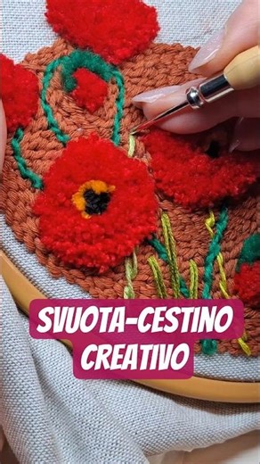 Don't throw away your leftovers! Create magical details with the Punch Needle!