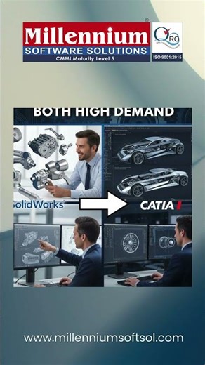 SolidWorks vs CATIA | Which Mechanical Software Should You Learn for Jobs? |