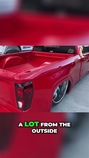 Insane Slammed Silverado on 30s: JTX Truck Build #shorts