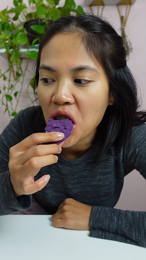 600K views · 8.2K reactions | Making Ube Cookies #ubecookies #cookies #purpleyam #bakingrecipe #cookierecipe #reels | Jeanelleats | Facebook