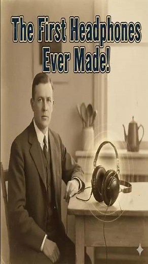 From the Kitchen to Your Ears: The Story of the First Headphones #facts