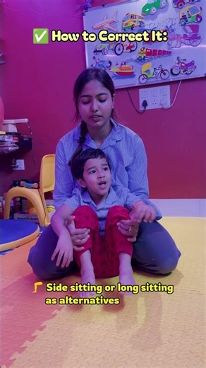 Is your child sitting in a W shape?