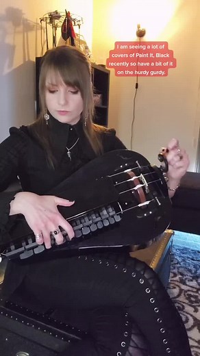 Hurdy Gurdy Cover of Paint It, Black