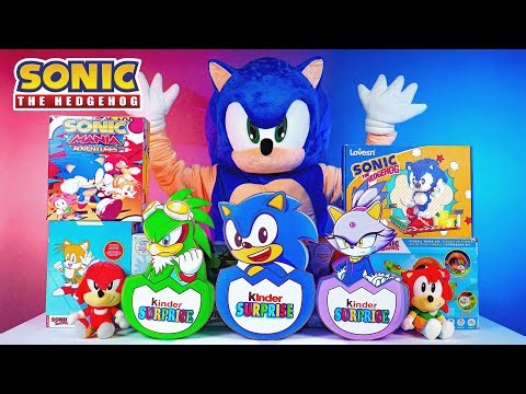Sonic The Hedgehog Toys Boxes Unboxing ASMR | Sonic, Tails, Knuckles, Amy Rose, Shadow
