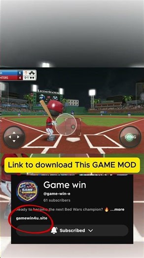 BEST BASEBALL 9 : HOW TO GET THIS BASEBALL9 MOD #baseball9