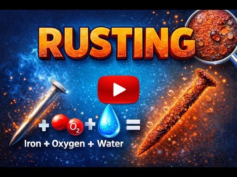 what is rusting? #Chemical reaction #Rusting of iron#sciencefacts #corrosion ##youtubevideo #yt