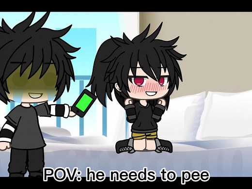 Pee🥴 #gacha #omorashi