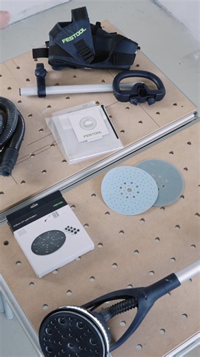 Using a PLANEX long-reach sander? 💡 The right accessories can make all the difference helping you work faster, easier, and safer. Discover the add-ons designed to get the most out of your PLANEX.🤝 ➡️Find out more at Festool.co.uk #FestoolUK #FestoolFan #Sanding #Painting #Decorating