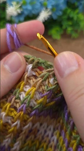 tunisian pattern #crochet #knitting #tunisian #shorts