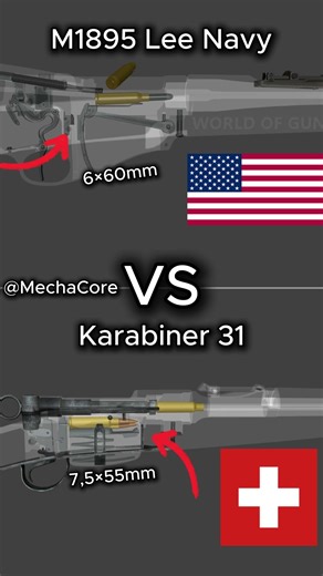 M1895 vs K31 - The Rifle That Changed Everything #warthunder #shorts