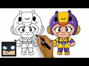 How To Draw Bea | Brawl Stars - Videos For Kids