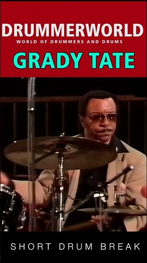 Grady Tate: Short Drum Break with Dizzy Gillespie - 1985