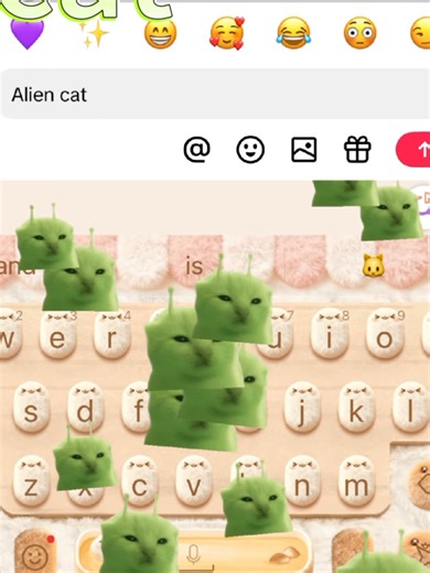 🐱🍿 #aliencat #tiktok #cat #cute #fyp #haha