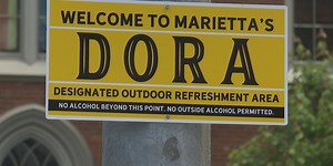 Downtown Marietta DORA officially opens