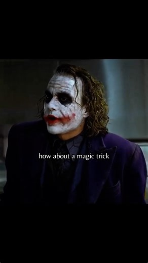 The Joker shows his favorite magic trick 💀 || #batman #movieclips