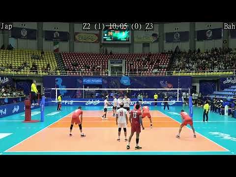 Volleyball Japan vs Bahrain Amazing FULL Match Asia Champ