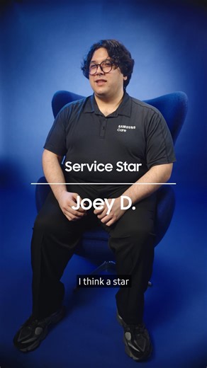 3.7M views · 469 reactions | Joey, “Service Star” is proof when it comes to customer support, we got you. | Samsung | Facebook
