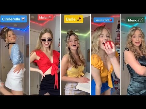 Modern Disney Princess Outfit/ Tik Tok Compilation