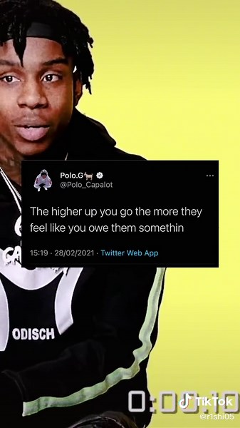 Polo G Quotes and Inspirational Rap Edits