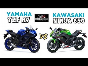 2022 Yamaha YZF R7 vs Kawasaki Ninja 650 2021 | Specs and Sound Comparison