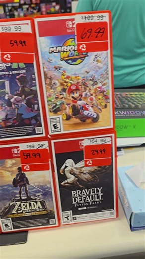 gamestop in canada is having a crazy sale on nintendo Switch 2 games #viral #nintendo #gaming
