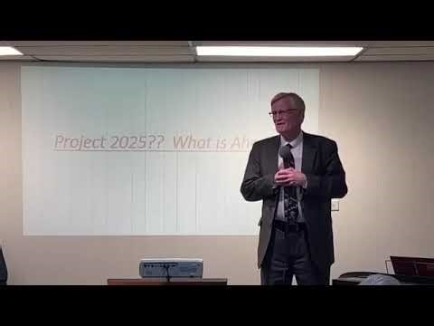 Project 2025❓ What is Ahead by Pastor Bill Hughes