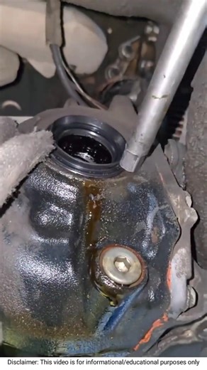 Differential Axle Seal Replaced 🔧 #shortsfeed #automotive #mechanic #USA