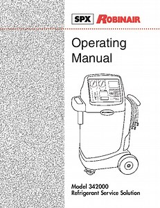 Robinair Cooltech 700 Repair Manual