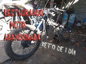 Vlog25 Reto de restauración de moto completa