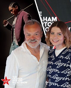 47K views · 50 reactions | Star of new movie 'Chevalier' Lucy Boynton stops at the top of the tower to tell Graham Norton all about her love for a good period drama costume  | Virgin Radio UK | Facebook
