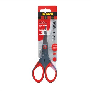 3M Scotch Precision Scissors with 6" Blades, Red