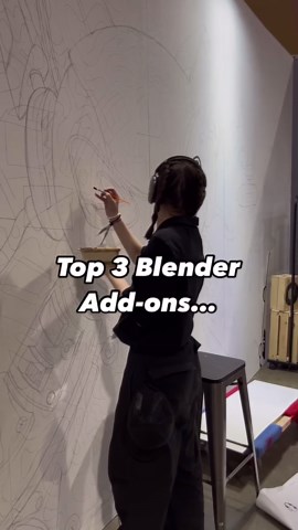 JESS WISEMAN on Instagram: "My most used/ useful Blender Add-ons: Save for later ✨ 3) Keentools ‘Facebuilder’ - insane for converting reference photos of faces into 3D models. These can also be rigged and added to body models. Efficient way of achieving realism for background characters in scenes. 2) Ian Hubert ‘Shakify’: Best way to implement motion into the camera movement. Includes a range of camera wobble pre-sets for various scenarios, including natural walking shakes to ‘Bike on Gravel’ mo