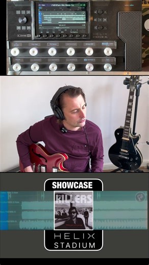 Line 6 Showcase on the Helix Stadium
