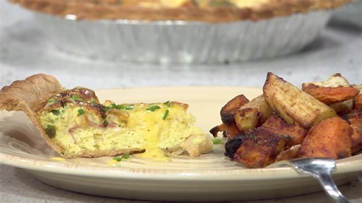 Recipe: Chef Kevin Belton's Eggs Benedict Quiche with Hollandaise Sauce