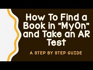 How to use Clever, read a book on Myon and take an AR test