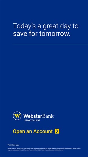 Take advantage of this limited-time competitive rate! Open with a low minimum balance and earn guaranteed returns. | Webster Bank