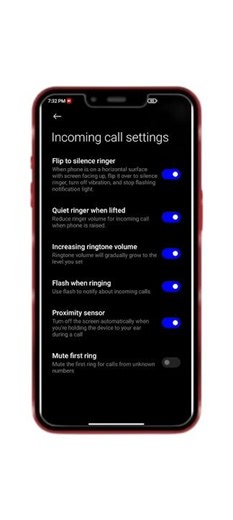 Call Settings | Incoming Calls Settings | Call Settings in Redmi Mobile