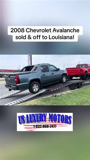 2008 Chevrolet Avalanche Sold & Headed to Louisiana