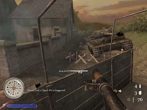 CoD2 Sten Mk2S (silenced) video - Back2Fronts Mod for Call of Duty 2