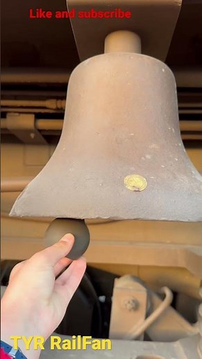 Ringing freight train bell