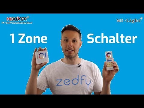 Milight 1 Kanal Fernbedienung und Wandschalter anlernen [DEUTSCH]