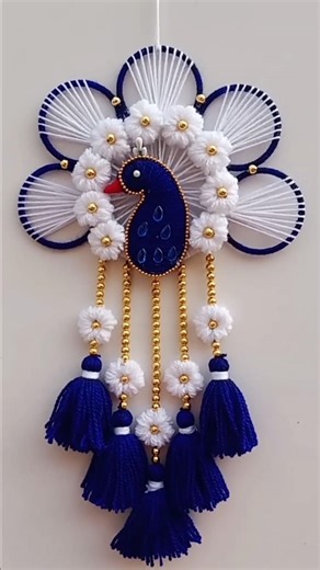 Simple woolen craft ideas for adults #latest #craft #woolencraft #decoration