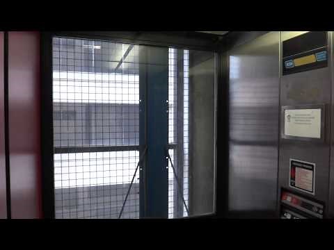 a FUN ride on a famous elevator (Market Parking Garage)