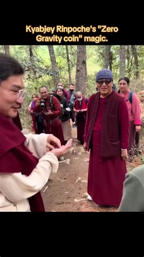 Exploring Kyabjey Rinpoche's 'Zero Gravity Coin' Magic