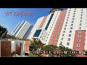 Hostel Room Tour|VIT Chennai |2-bed Non AC #daligs