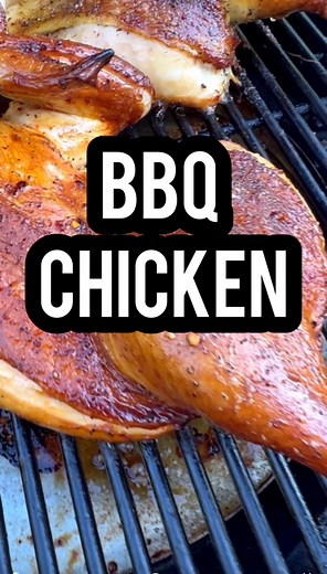 Juicy BBQ chicken. Dry brined overnight with a Maple Chili dry brine. Finished with a bourbon barrel maple syrup with some red pepper flakes for the balance of heat. So good 🔥 #bbq #chicken #recipe #grilling #hookedonbbq | Hooked on BBQ