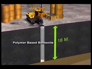 Bored Pile construction