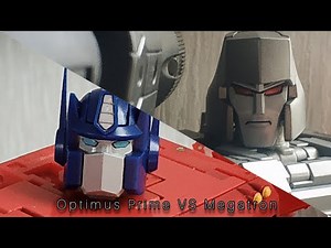 Optimus Prime VS Megatron G1 Stop Motion | Transformers: The movie 1986