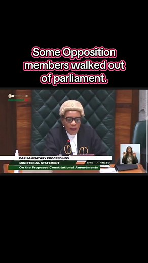 Updates from Today's Parliamentary Session in Zambia